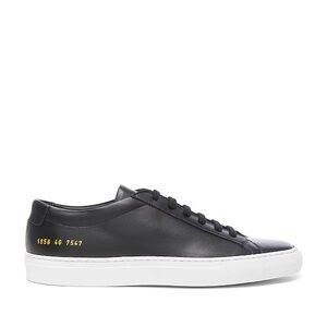 Men's Black/White Common Projects